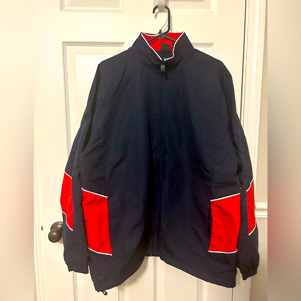 Gear for Sports Men’s Navy & Red Windbreaker jacket NEW